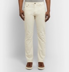 AG Jeans - Tellis Slim-Fit Denim Jeans - Off-white