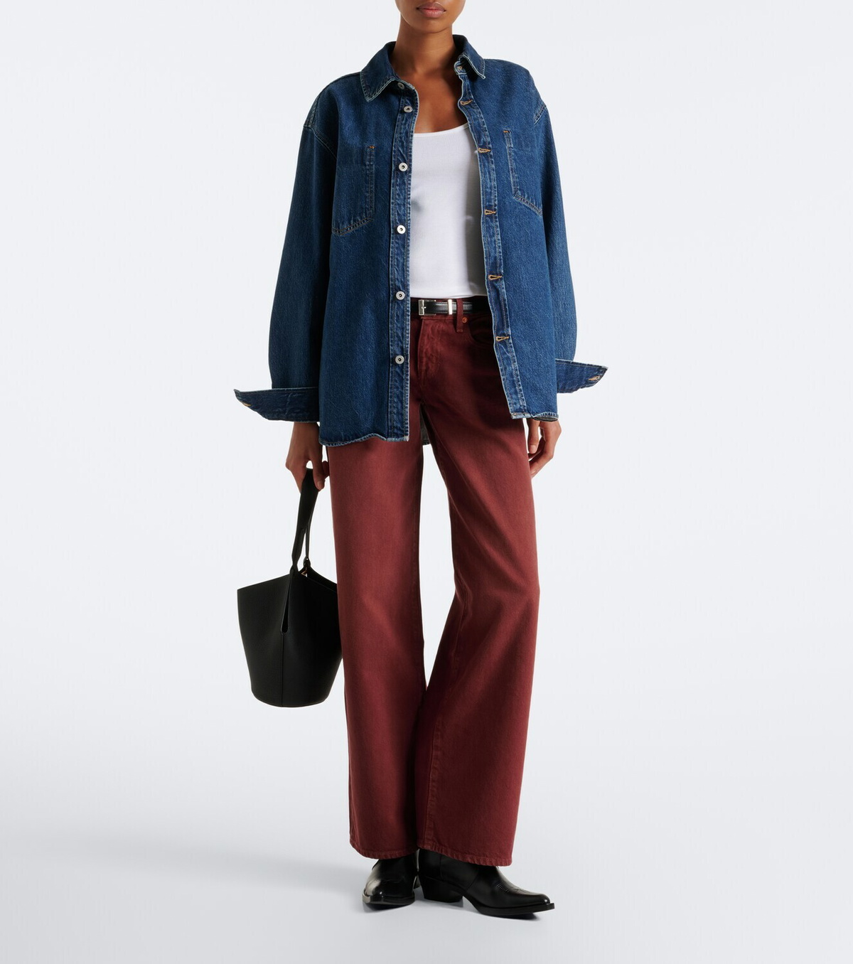 SLVRLAKE Lexi wide-leg jeans
