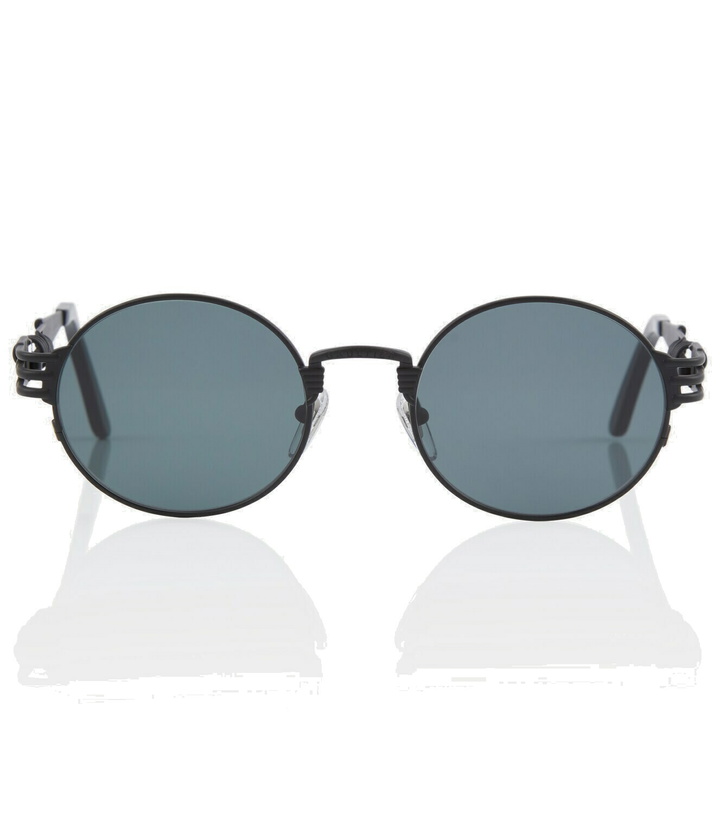 Photo: Jean Paul Gaultier x Karim Benzema 56-6106 round sunglasses