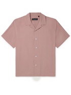 RAG & BONE - Avery Camp-Collar Voile Shirt - Pink