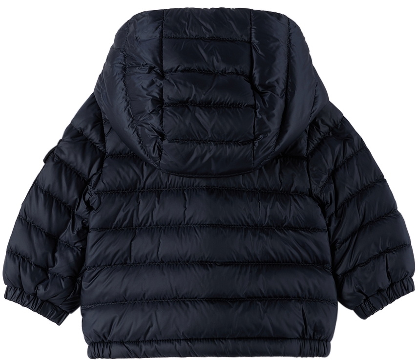 Moncler Enfant Baby Navy Lauros Down Jacket