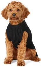 Moncler Genius Black Poldo Dog Couture Edition Tricot Sweater