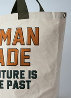 HUMAN MADE Large Canvas Tote Bag