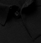 Berluti - Wool Polo Shirt - Men - Black