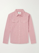 Corridor - Americana Checked Cotton Shirt - Red