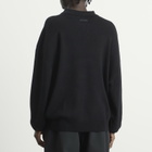 Fear of God ESSENTIALS Men's Signature 90s Knit Polo in Vintage Black