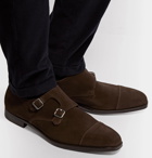 George Cleverley - Thomas Cap-Toe Leather Monk-Strap Shoes - Brown