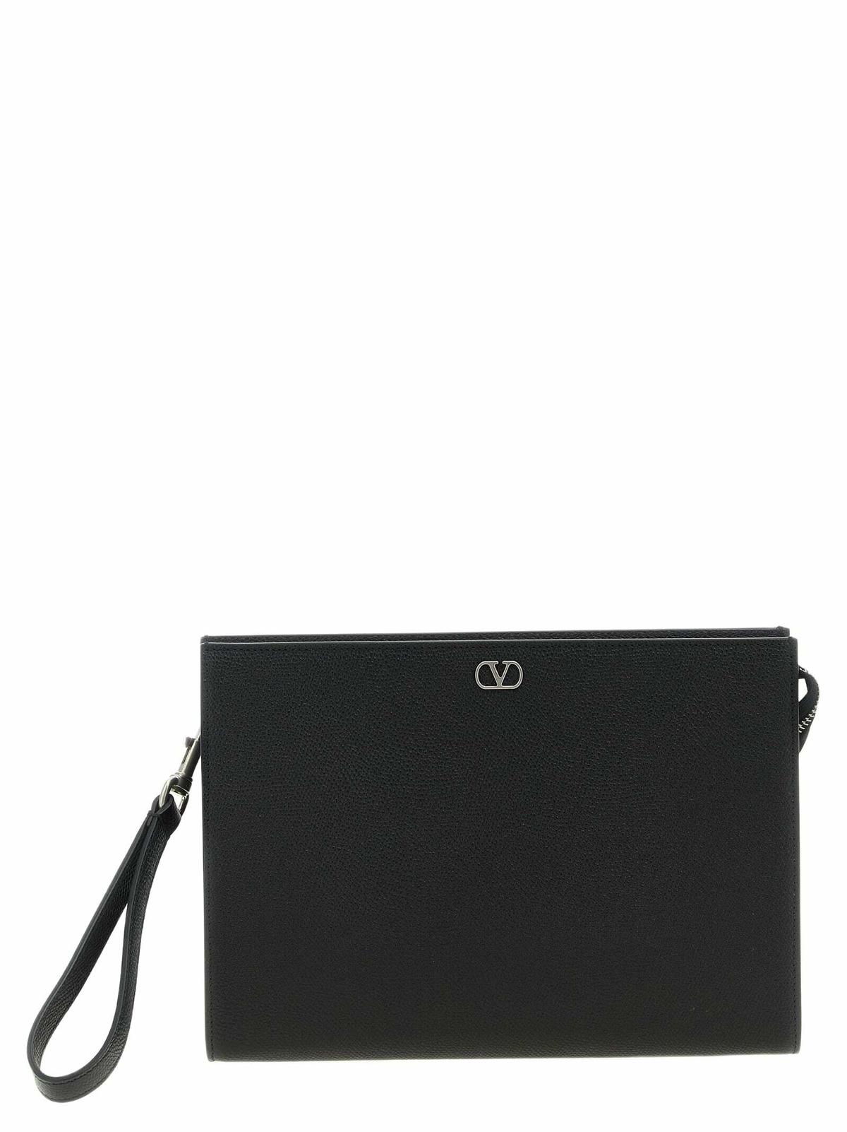 VALENTINO GARAVANI vlogo signature bi-fold Black Valentino