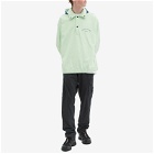 Stone Island Men's Marina Plated Dyed Hooded Sweat in Light Green