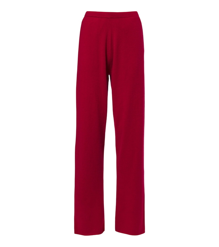Photo: Extreme Cashmere N°320 Rush cashmere-blend wide-leg pants