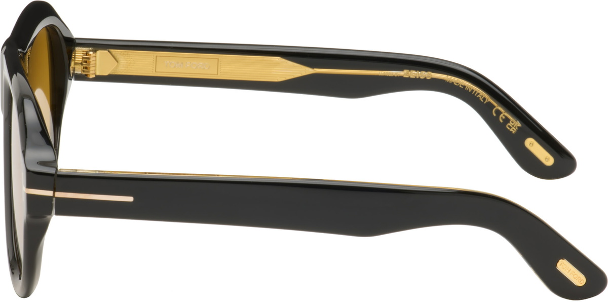 TOM FORD Black Icon Pilot Sunglasses