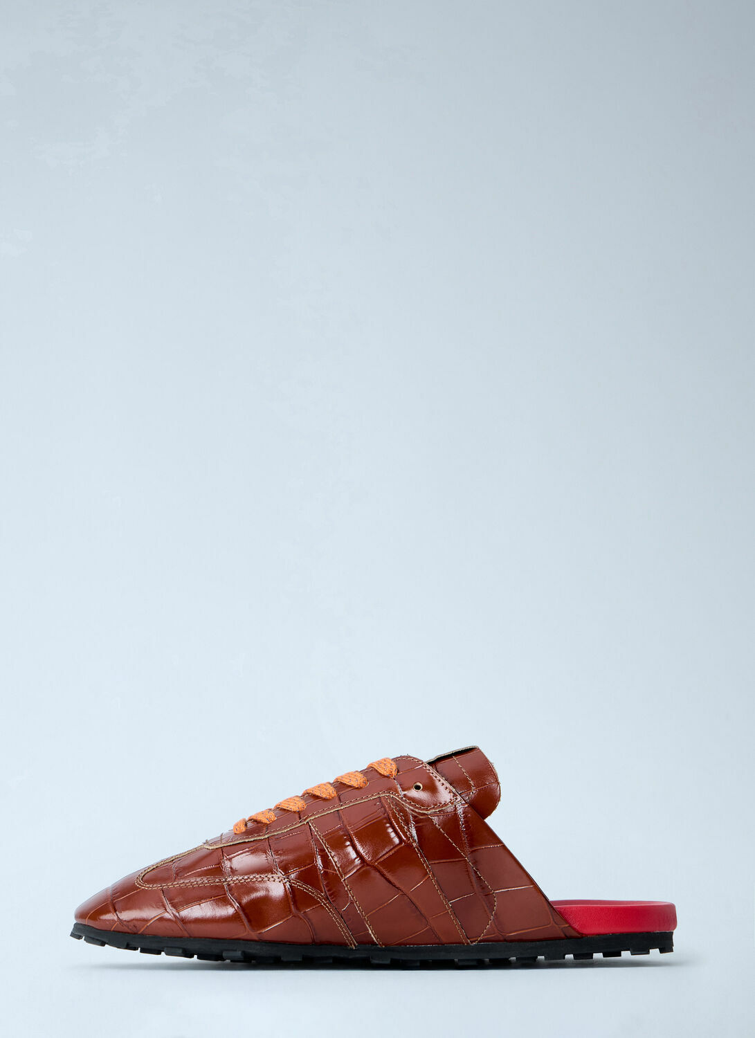 Marni Laced Leather Mules