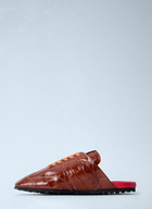 Marni Laced Leather Mules