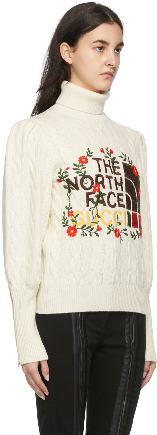 Gucci Off White The North Face Edition Wool Turtleneck Gucci