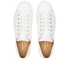 Common Projects Men's Tournament Low Canvas Sneakers in White