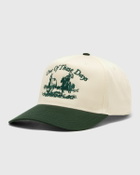 One of these Days JUST FOR A MOMENT 5 PANAL HAT green/white Mens Cap