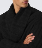 Rick Owens Dafne cashmere and silk cardigan