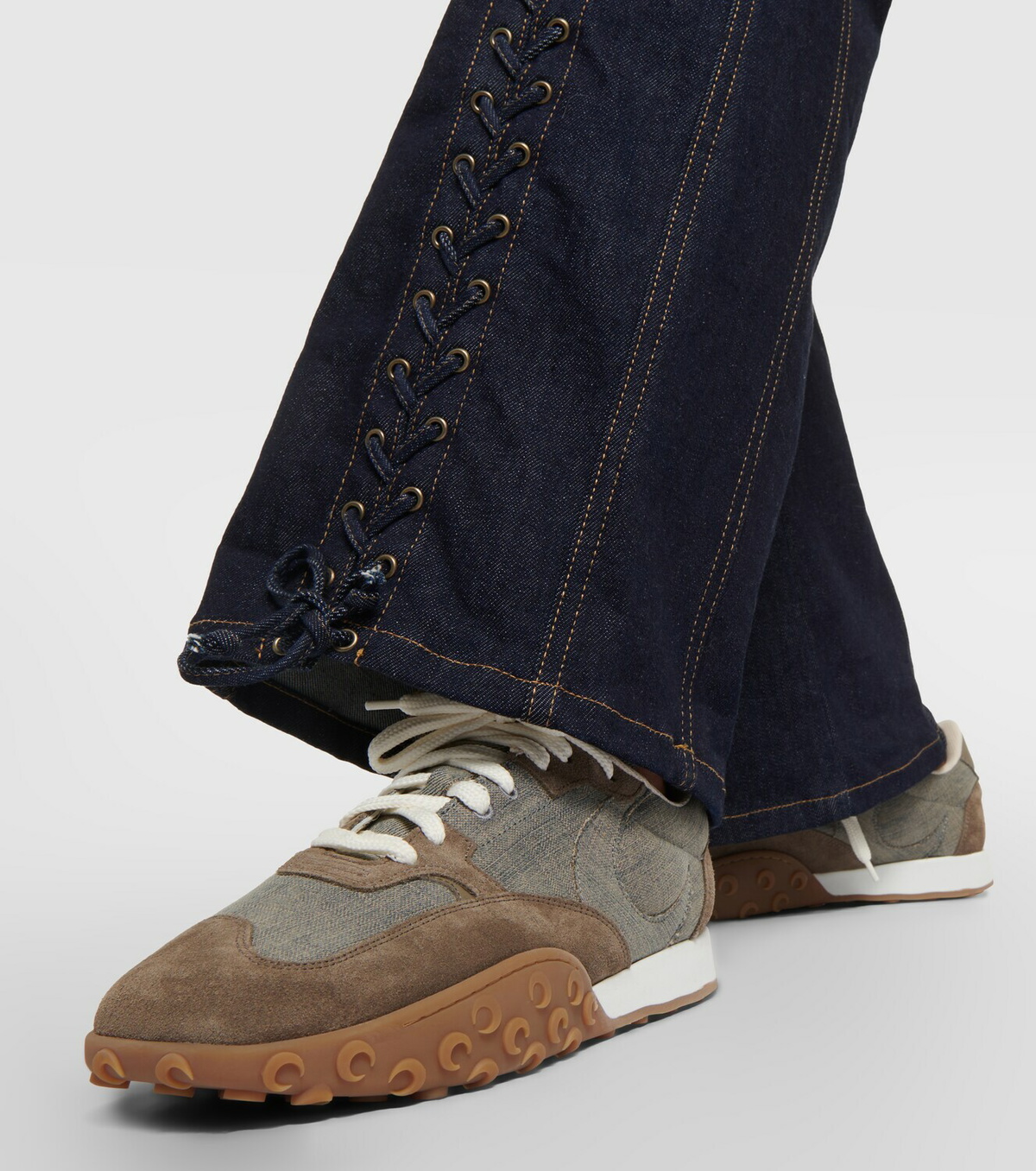 Marine Serre Ms Rise low-top sneakers Marine Serre