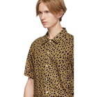 PS by Paul Smith Tan Cheetah Short Sleeve Shirt