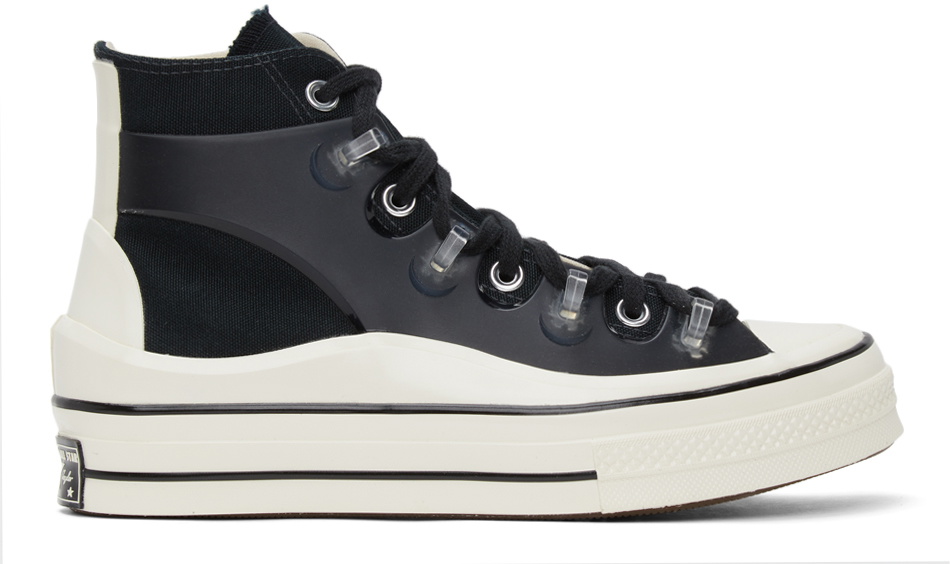 Black Off-White x Converse Chuck 70 'Stripe' Surfaces - Sneaker Freaker