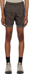 Satisfy Brown Lightweight Shorts