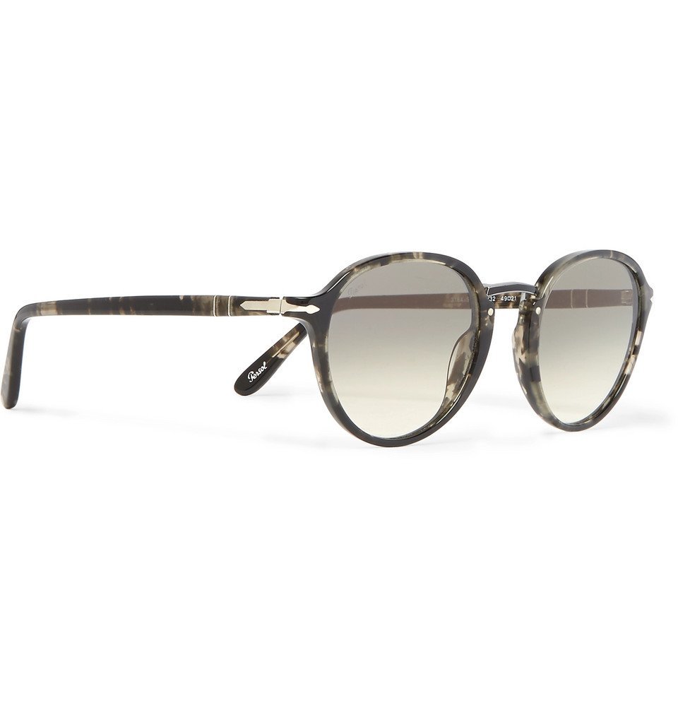 Persol Round Frame Tortoiseshell Acetate Sunglasses Men Tortoiseshell Persol 1364