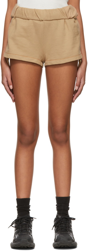 Photo: Dion Lee Beige Cotton Shorts