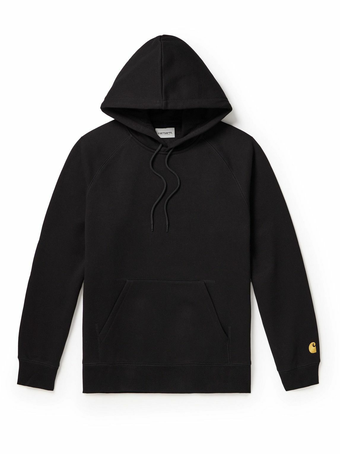 Carhartt WIP - Chase Logo-Embroidered Cotton-Blend Jersey Hoodie ...