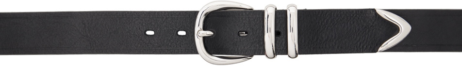 Sunflower Black Tip End Belt