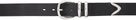 Sunflower Black Tip End Belt