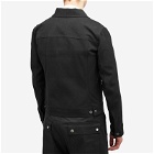Rick Owens Men's Denim Trucker Jacket in Black