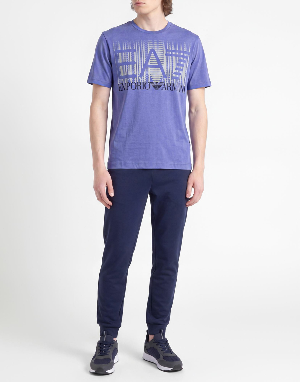Ea7 Mens T-shirt in Blue