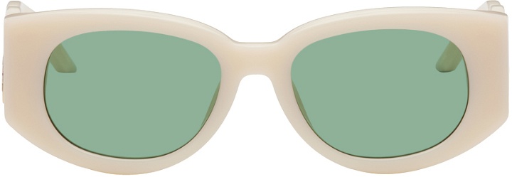 Photo: Casablanca Off-White Memphis Sunglasses