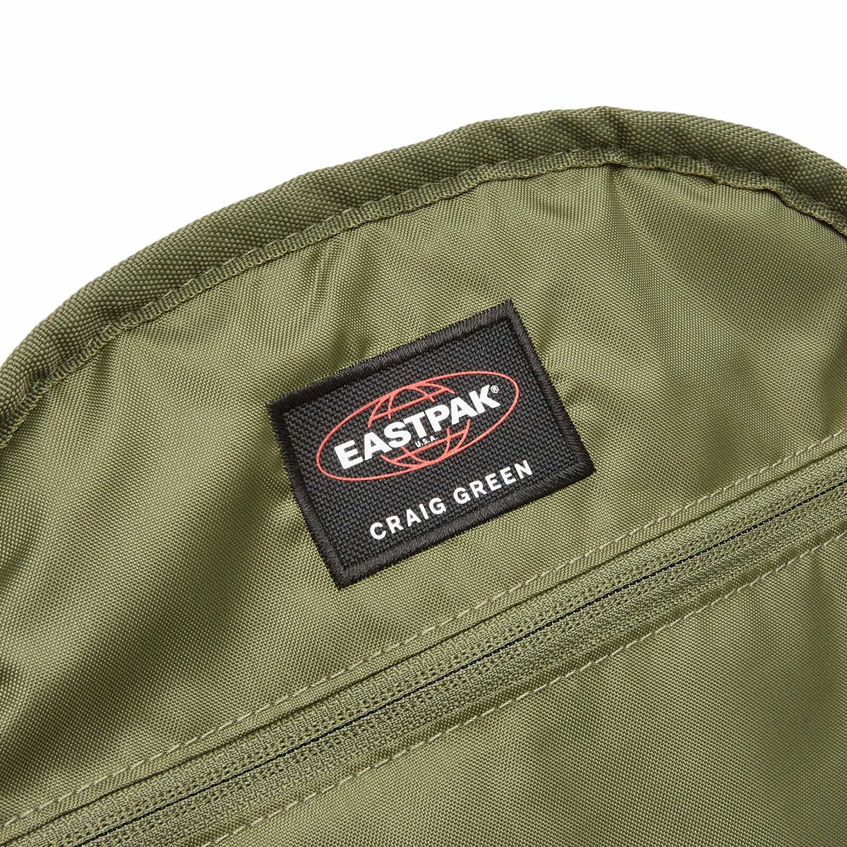 Eastpak x Craig Green Quilted Padded Pak'r Backpack in Khaki 