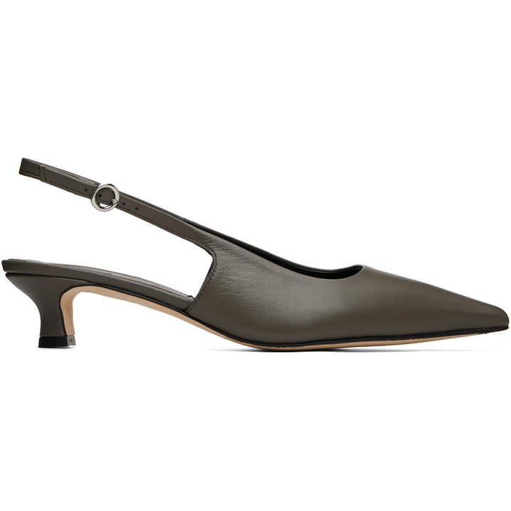 Photo: Aeyde Gray Catrina Slingback Heels
