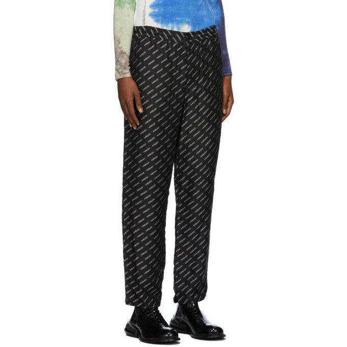 Ambush Black Viscose New Pajama Lounge Pants