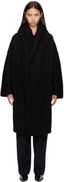Lauren Manoogian Black Capote Coat