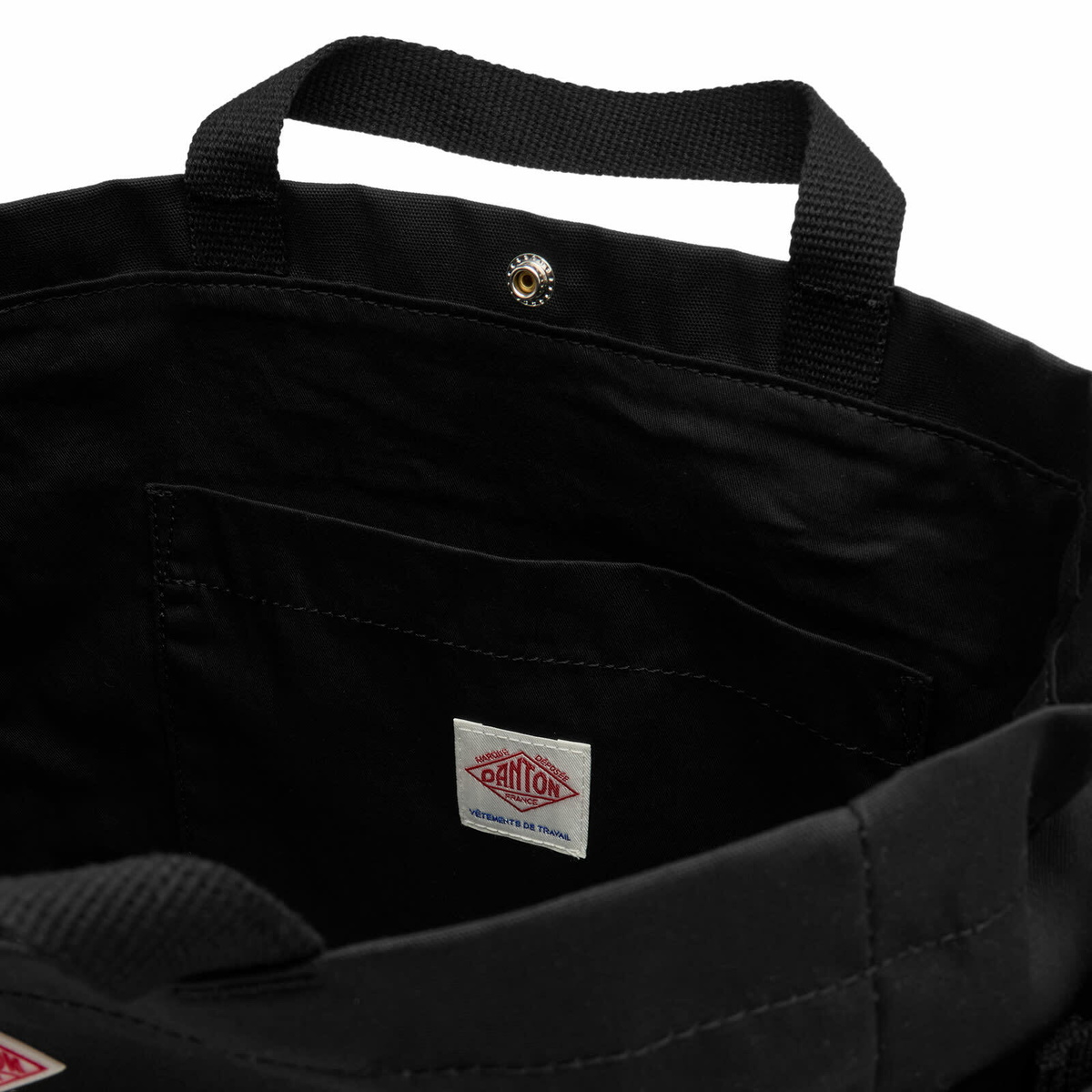 Danton Men's Quartier Latin 2-Way Tote Bag in Black 