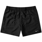 Nike Swim Men's Essential 5" Volley Short in Black