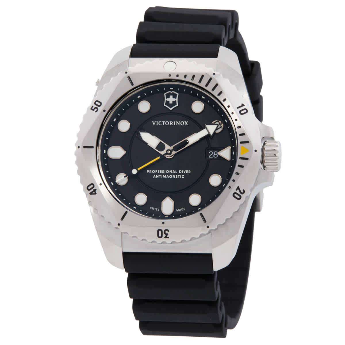 Victorinox Dive Pro Quartz Black Dial Mens Watch 241990