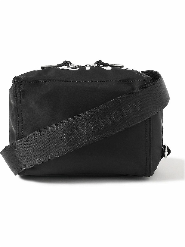 Photo: Givenchy - Pandora Small Logo-Print Shell Messenger Bag