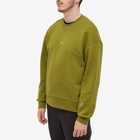 A-COLD-WALL* Men's Essential Crew Sweat in Moss Green