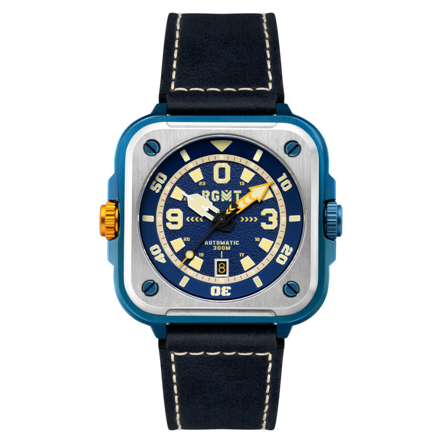 RGMT Pershing Automatic Blue Dial Mens Watch RG-8066-04