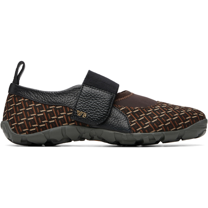 Photo: Wales Bonner Brown Jewel Mary Jane Sneakers