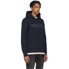 Ksubi Navy Sign Of The Times Hoodie