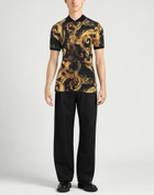 Versace Jeans Couture Mens Polo shirt in Black