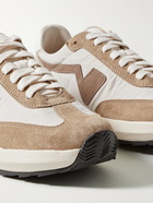 Visvim - FKT Runner Suede and Leather-Trimmed Nylon-Blend Sneakers - Neutrals