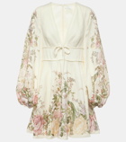 Zimmermann Waverly floral linen minidress