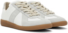 Maison Margiela White & Gray Replica Sneakers