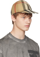 Burberry Beige Check Reversible Cap